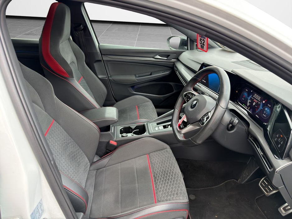 2021 Volkswagen Golf GTI Clubsport — Pure white, pan roof, and pure performance.” €44,888