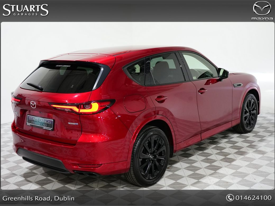 2022 Mazda CX-60 2.5 PHEV 327PS HOMURA, *JUST LISTED*HIGH SPEC* DRIVERS ASSISTANCE PACK, CONVENIENCE PACK, PAN PACK* SOUL RED CRYSTAL WITH BLACK LEATHER , RADAR CRUISE €38,945