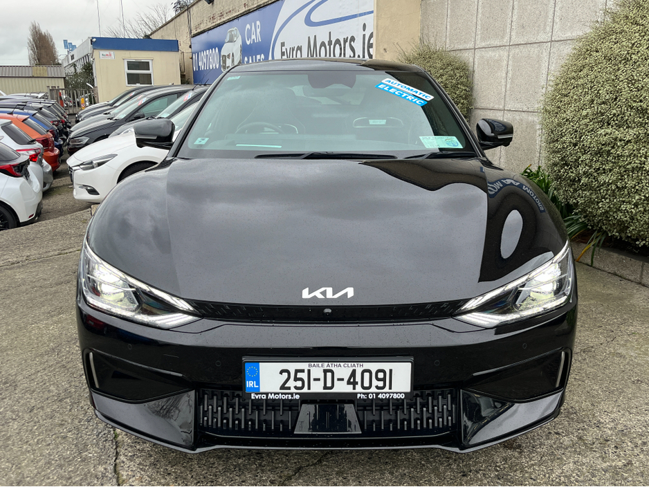 2025 Kia EV6 GT ELECTRIC //575BHP//MASSIVE SPEC//RARE//360 PARKING CAMERAS//MERIDIAN SOUND//HALF LEATHER HEATED BUCKET SEATS// €53,950