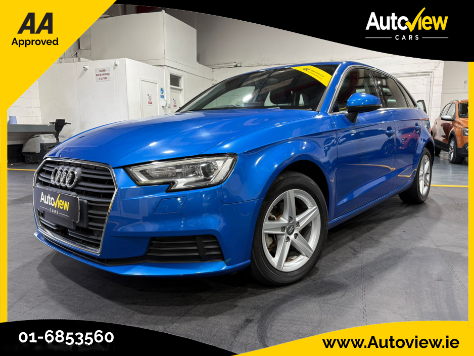 2017 Audi A3 1.4 TSFI 7 Speed S-Tronic Automatic. AA APPROVED // FINANCE & NATIONWIDE DELIVERY AVAILABLE // SIMI DEALER €16,995