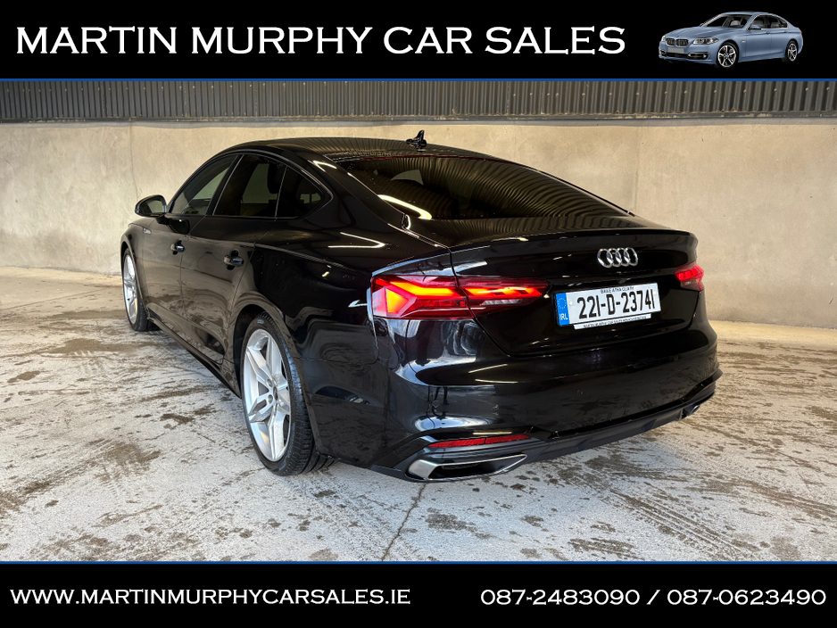 2022 Audi A5 S-LINE SPORTBACK 35 TDI 163BHP AUTO €33,950