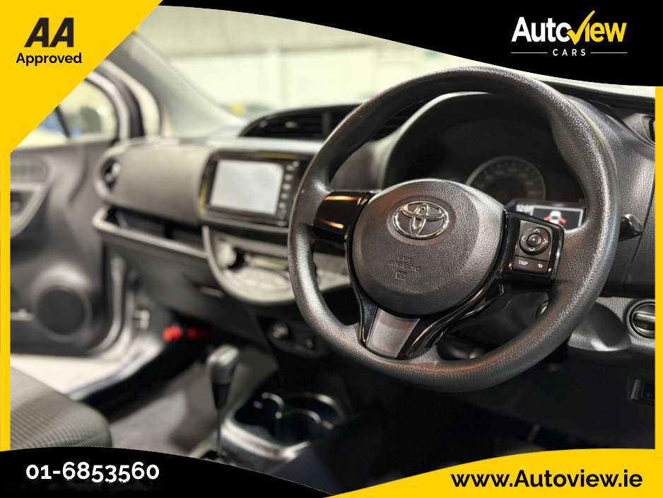 2019 Toyota Yaris /Vitz 1.5 Self-Charging Hybrid Automatic. AA APPROVED // FINANCE & NATIONWIDE DELIVERY AVAILABLE // SIMI DEALER €12,995