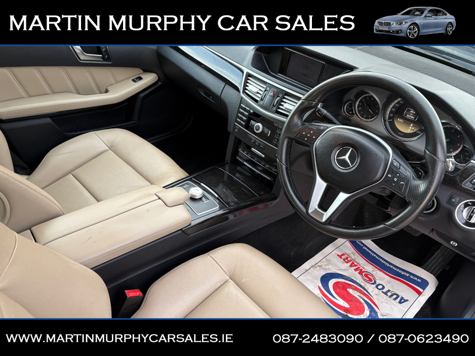 2013 Mercedes-Benz E Class 200 CDI BLUE EFFICIENCY AVANTGARDE ECO 4DR A €6,950