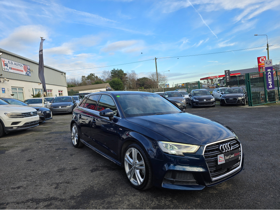 2018 Audi A3 1.4 TFSI  S LINE EDITION PACK VIRTUAL COCKPIT - NAVIGATION -CARPLAY ANDROID AUTO LEATHER PACK - REVERSING CAMERA / PARKING SENSORS - DRIVE MODE €22,500