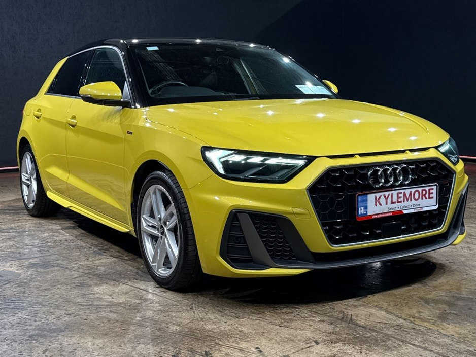 2022 Audi A1 S-LINE - YELLOW/BLACK TWO TONE - PADDLE SHIFT - CRUISE CONTROL - HEATED SEAT - DIGITAL DASH - REVERSE CAMERA €25,950
