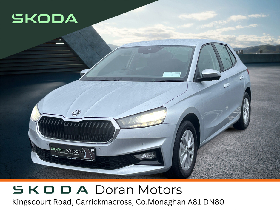 2025 Skoda Fabia SEL 1.0 MPI 80HP 5DR €24,500