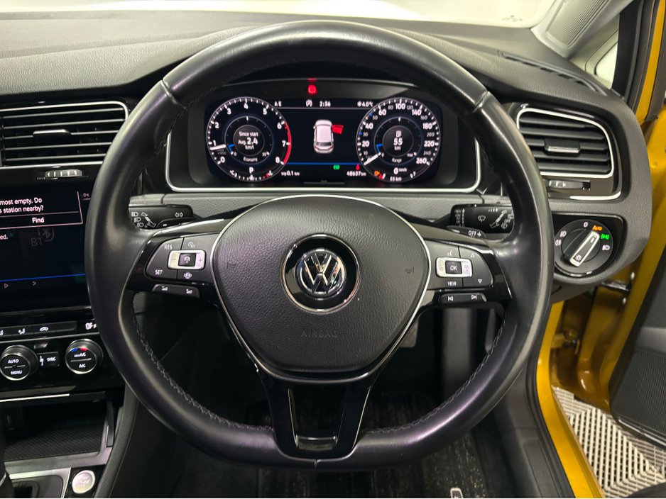 2019 Volkswagen Golf VOLKSWAGEN GOLF TSI DSG*PRO NAV WIDE SCREEN*DYNAMIC LIGHT ASSIST*BLIND SPOT ASSIST*KEYLESS ENTRY & START*DIGITAL DASH*ADAPTIVE CRUISE CONTROL & MORE*FINANCE AVAILABLE TRADE INS WELCOME* €21,950