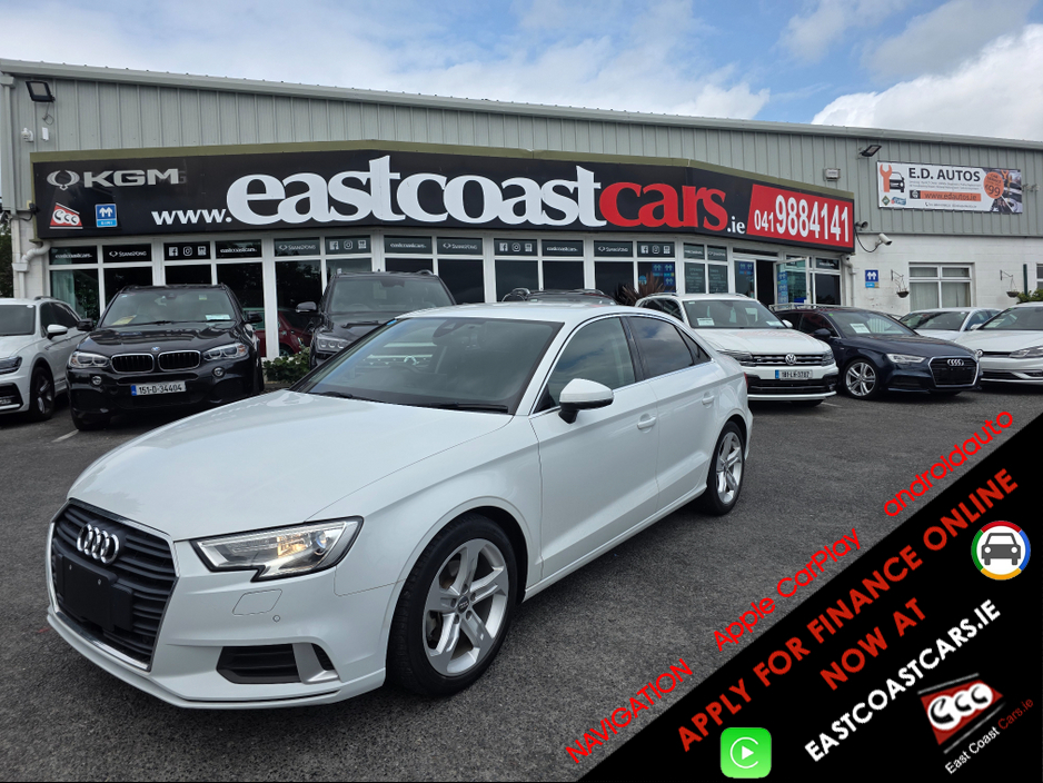2018 Audi A3 Saloon SALOON 1.4 TFSI SPORTS EDITION ELECTRIC SEATS - REVERSING CAMERA / PARKING SENSORS - DRIVE MODE €21,950