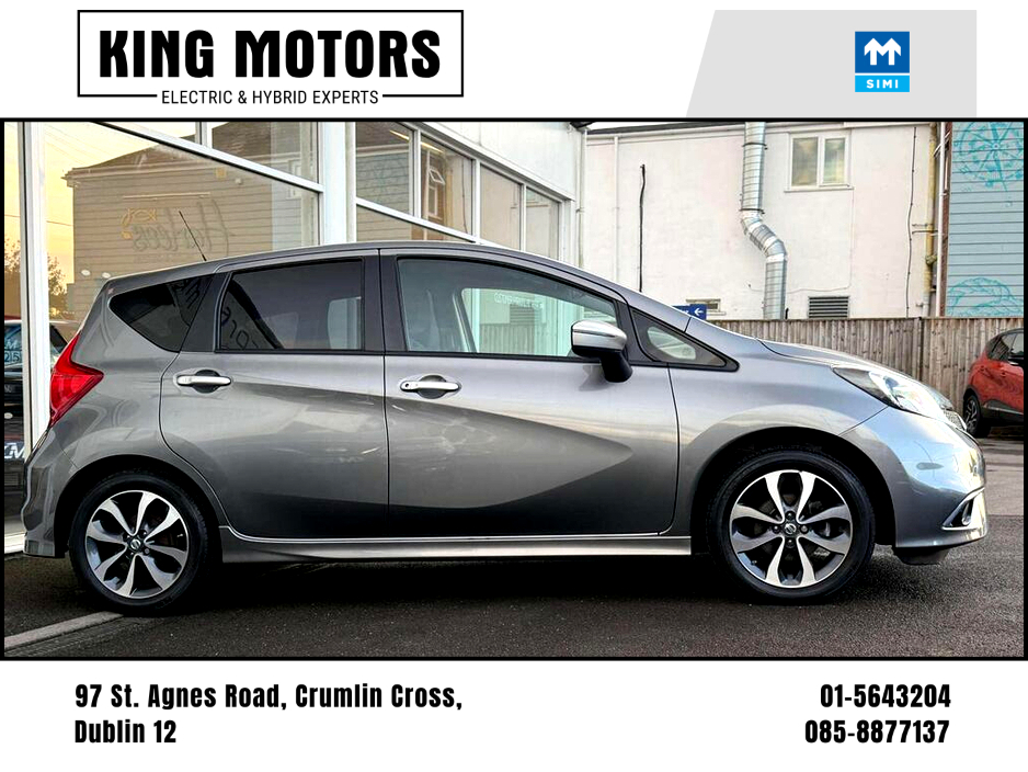 2017 Nissan Note 1.2 SV SPORT / HATCH / TAX €190 / NCT 2027 / WARRANTY / ***FINANCE AVAILABLE*** €6,949