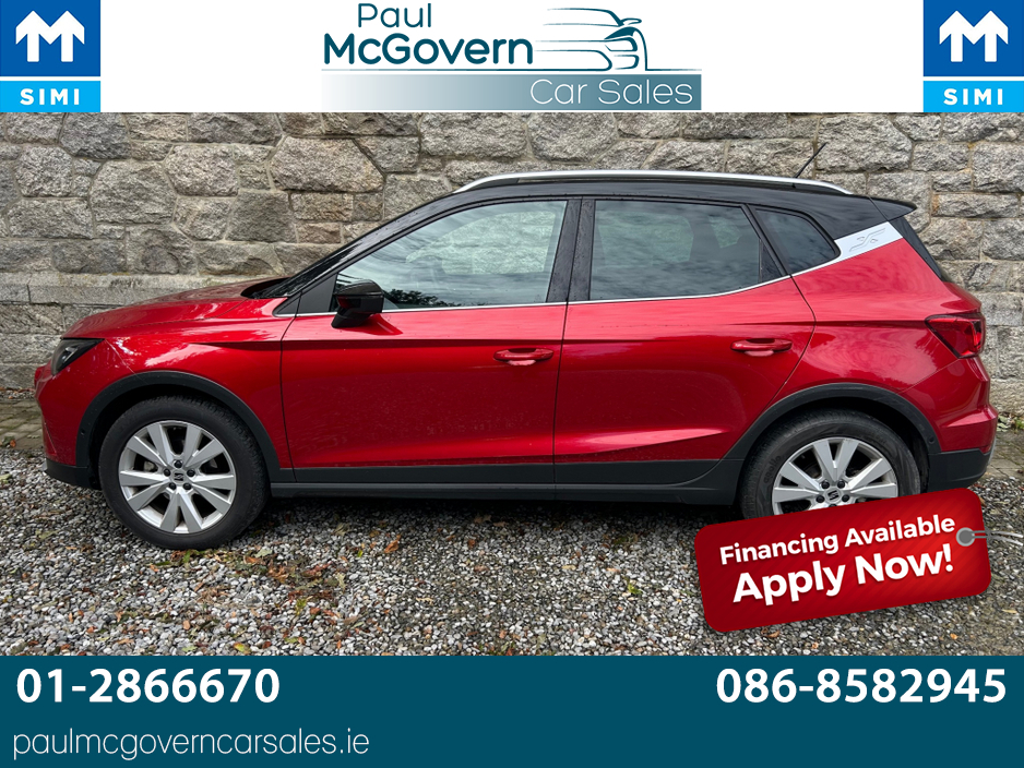 2023 SEAT Arona PA 1.0 TSI 110HP XP 5DR**//**ANDROID  AND APPLE CAR PLAY**//**CRUISE CONTROL**//**REVERSING CAMERA AND SENSORS**//**SAT NAV**//**FINANCE AVAILABLE**//**TRADE IN WELCOME**//**WARRANTY!!!!! €19,725