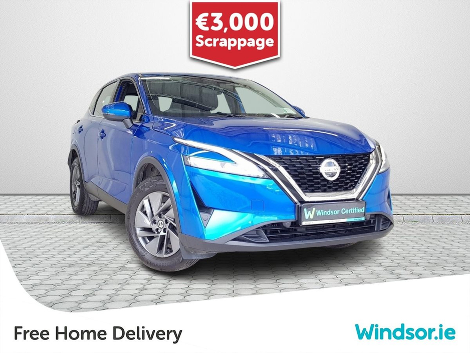 2022 Nissan Qashqai 1.3 MILD HYBRID SV €3000 Scrappage Offer €25,495