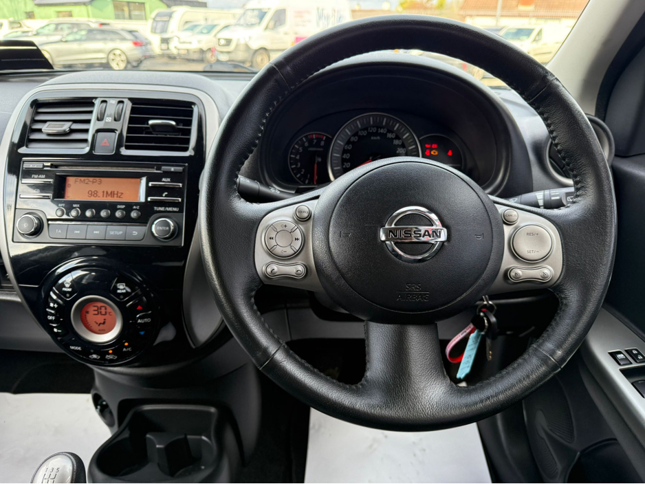 2015 Nissan Micra 1.2 4DR 5DR, CRUISE CONTROL , UPGRADE ALLOYS & REAR SPOILER , FRESH SERVICE & NEW FULL NCT , FREE NATIONWIDE DELIVERY , TRADE INS ACCEPTED , WARRANTY INCLUDED IN PRICE. €7,950