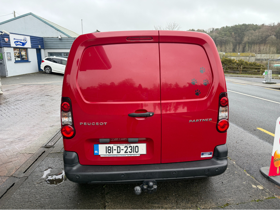 2018 Peugeot Partner PROFESSIONAL 1.6 BLUE HDI 100 NEW TEST €8,950