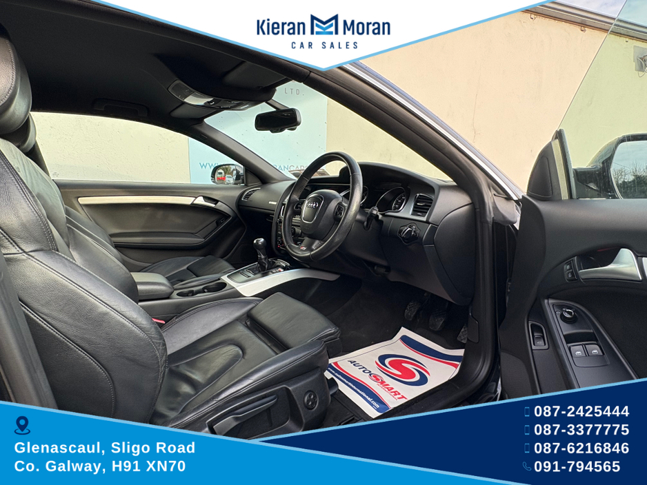 2011 Audi A5 2.0 TDI S LINE 168BHP 3DR 190PS 5DR AUTO €9,950