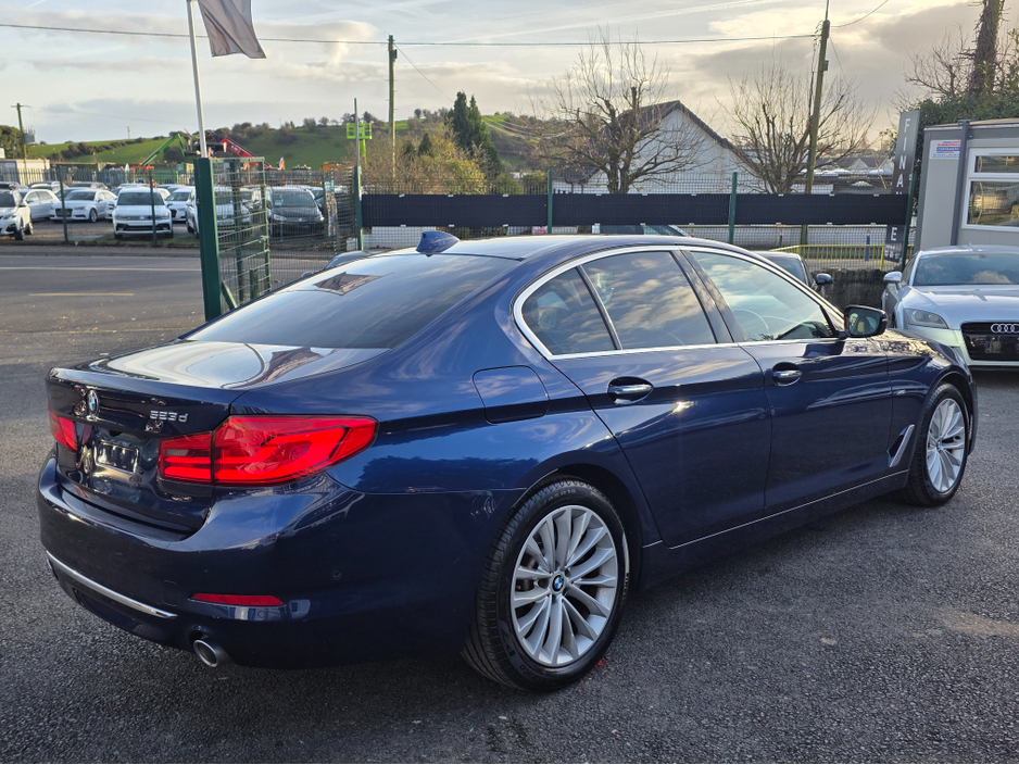 2017 BMW 5 Series 523D LUXURY UPGRADED PACK EDITION FULL LEATHER ELECTRIC HEATED SEATS - 360 REVERCE CAMERA - PRIVACY GLASS €24,950