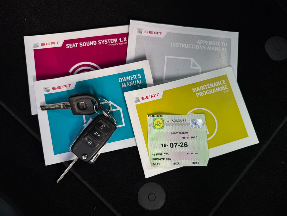 2015 SEAT Ibiza 5DR 1.2 70HP SPORT 4DR €8,950