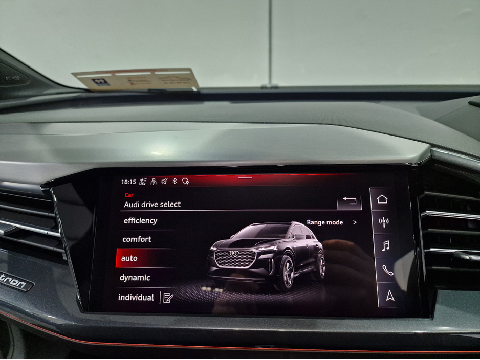 2024 Audi Q4 e-tron 45 S LINE (TECH PACK / 82KWH BATTERY) 282BHP AUTOMATIC **ONE OWNER / APPLE CARPLAY / ADAPTIVE CRUISE CONTROL / FULL LEATHER / SONOS PREMIUM SOUND / SAT NAV / REVERSE CAMERA / WIRELESS PHONE CHARGING** €43,900