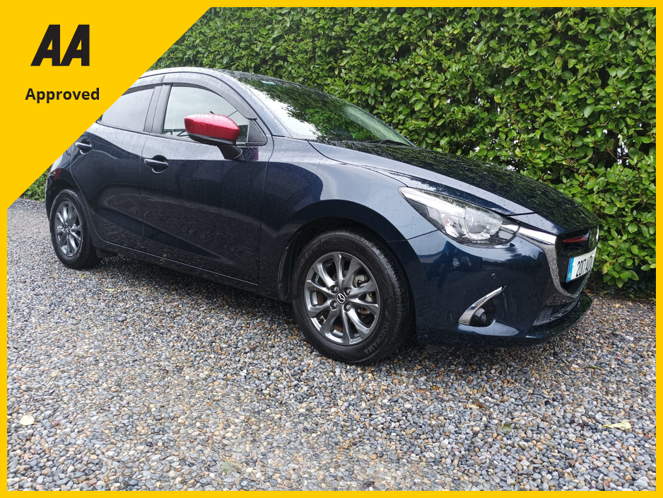 2017 Mazda Mazda2 1.3 AUTOMATIC TOURING SPORT EDITION ONLY 62,988Kms JUST FULLY SERVICED 4 NEW TYRES 2 YEARS NCT 1 YEAR ROAD TAX CRUISE CONTROL REVERSE CAMERA ANDROID AUTO & APPLE CAR PLAY FACTORY IMMOBILISER €13,995