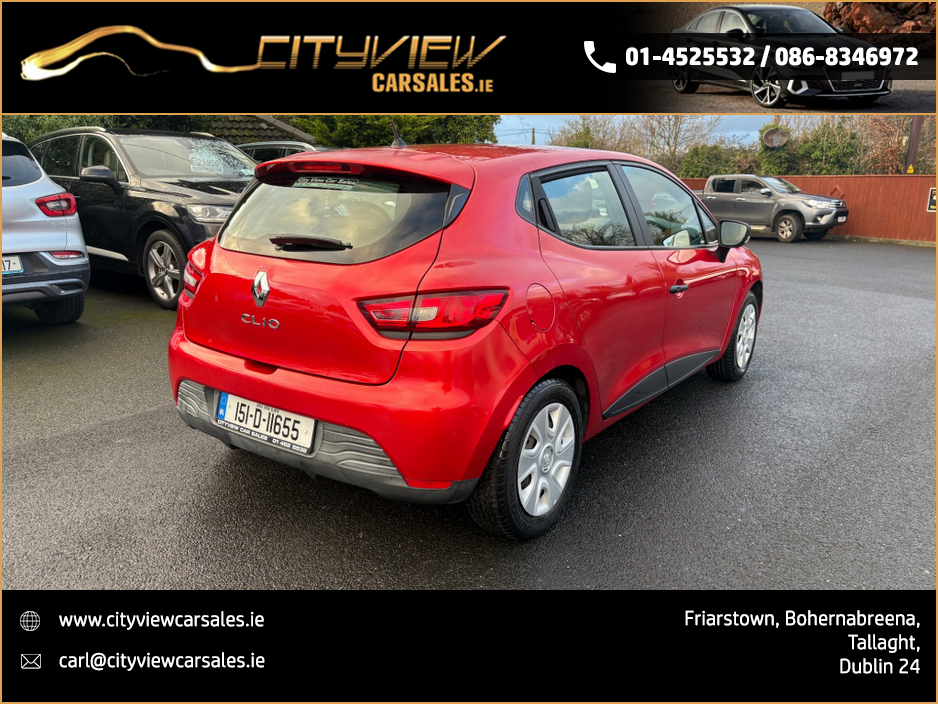 2015 Renault Clio 1.2 PET 5DR LOW MILAGE