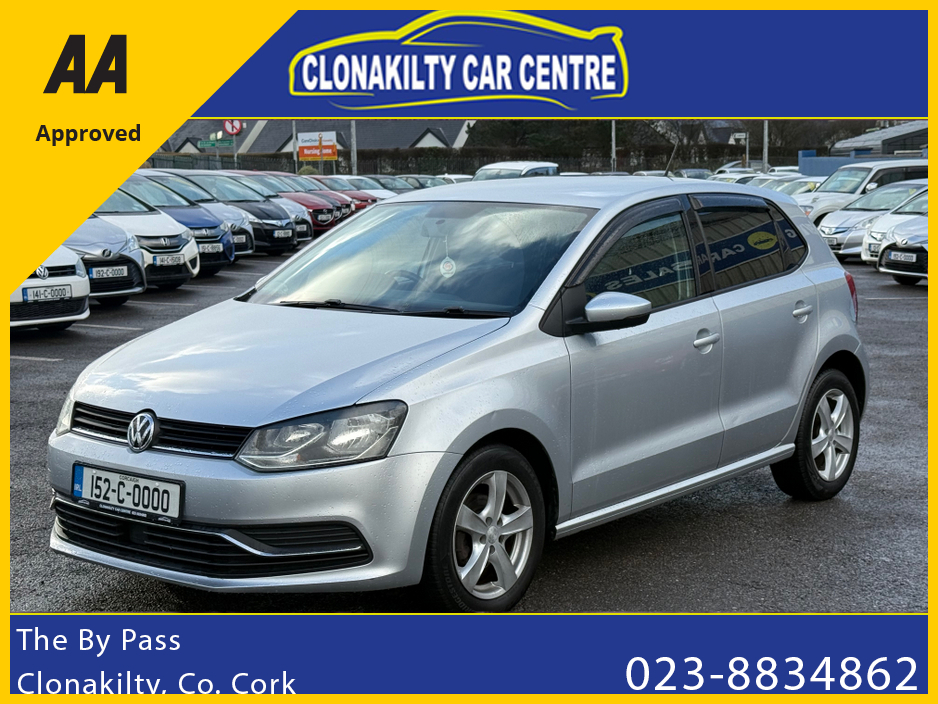 2015 Volkswagen Polo Vw Polo 1.2 Petrol Tsi Automatic €11,950