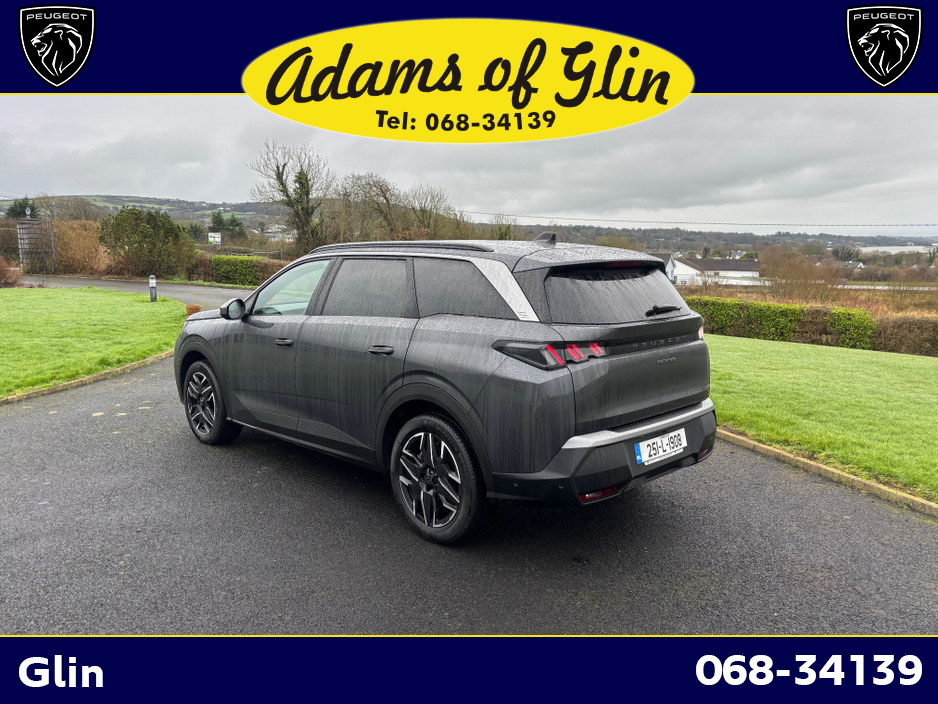 2025 Peugeot 5008 ALLURE Hybrid 145bhp E-DSC €48,950