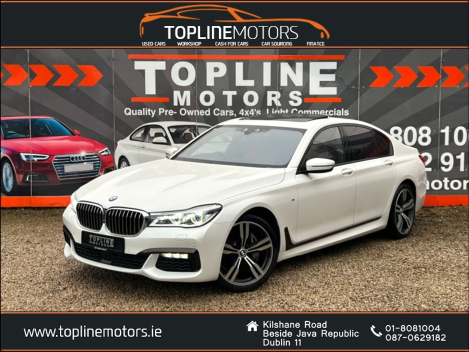 2018 BMW 7 Series ////740-D-M-SPORT//X -DRIVE///HUGE SPEC///SUNROOF//LIKE NEW////