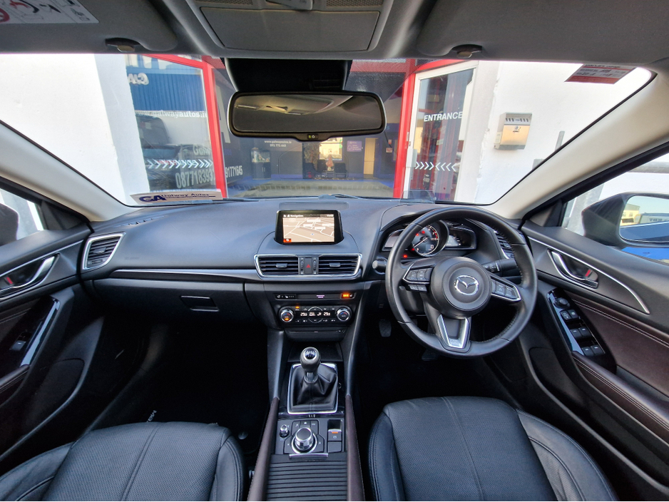 2016 Mazda Mazda3 PETROL-SPORT NAV-LOW MILES-NEW NCT €10,950