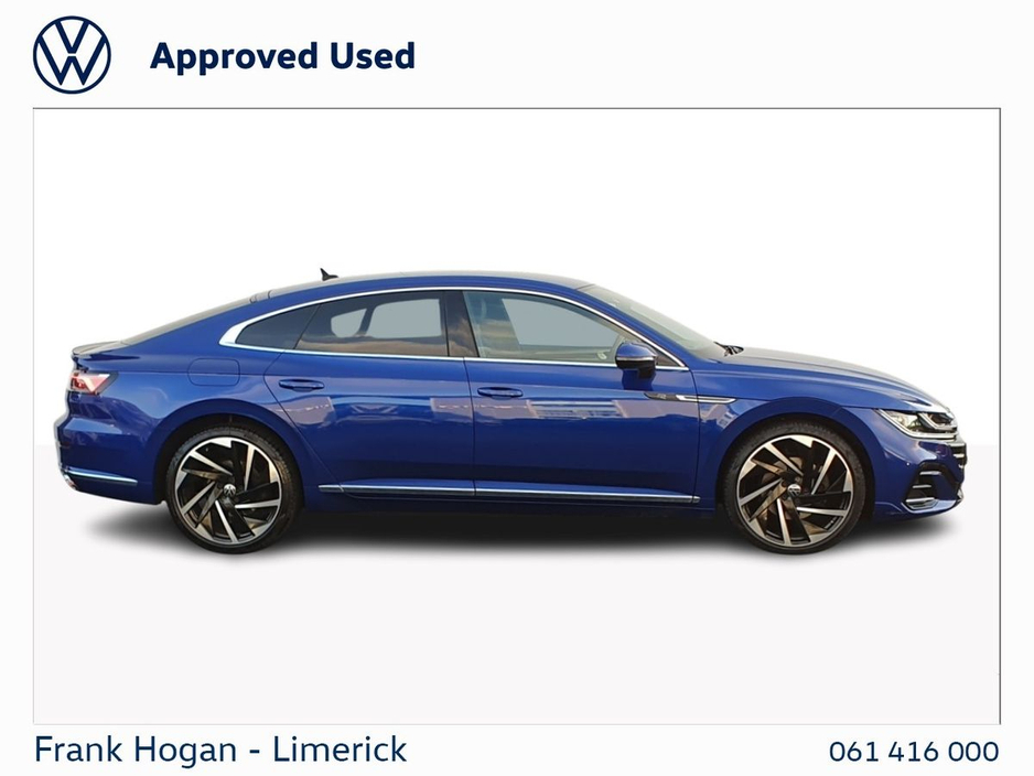2024 Volkswagen Arteon 2.0TDI D7F 150HP R-LINE CALL RONAN ON 0867705822 ONLY 32,000KM €46,900