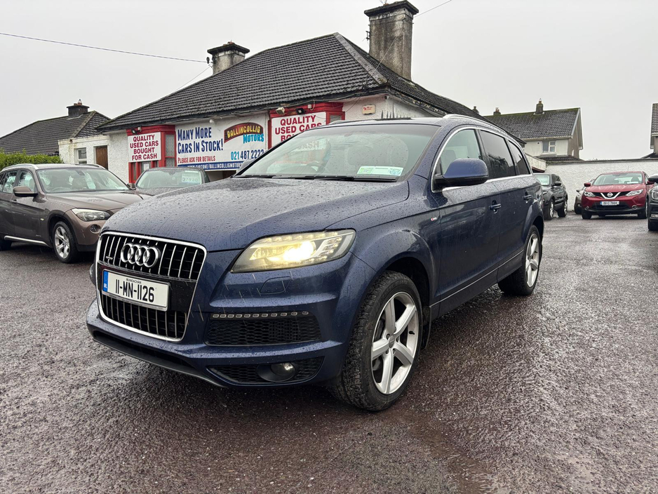 2011 Audi Q7 3.0 TDI 204  SPORT 5DR  AUTO  7  SEATER