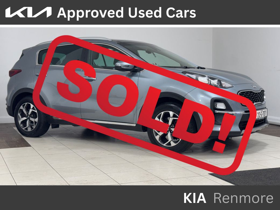 2021 Kia Sportage K3 SR HP MY21 5DR €25,995