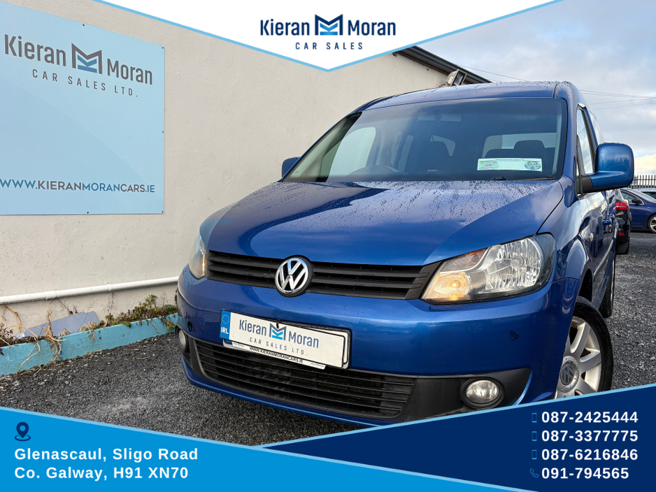 2012 Volkswagen Caddy MAXI LIFE DSG 7S 5DR €8,950