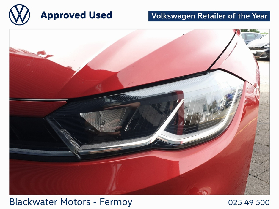 2022 Volkswagen Polo 1.0TSI 95BHP LIFE WITH FLOOR MATS €18,950