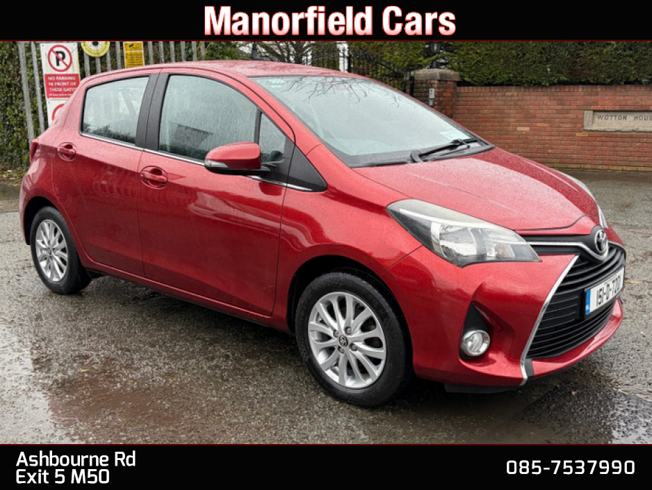2015 Toyota Yaris SOL 1.33 PETROL 6 SPEED MANUAL 4DR HATCHBACK *ONE OWNER IRISH CAR* *TOP SPEC* *FULL TOYOTA SERVICE HISTORY* *NEW NCT 01/2027* *€200 ROAD TAX* *FINANCE ARRANGED TODAY* €10,450