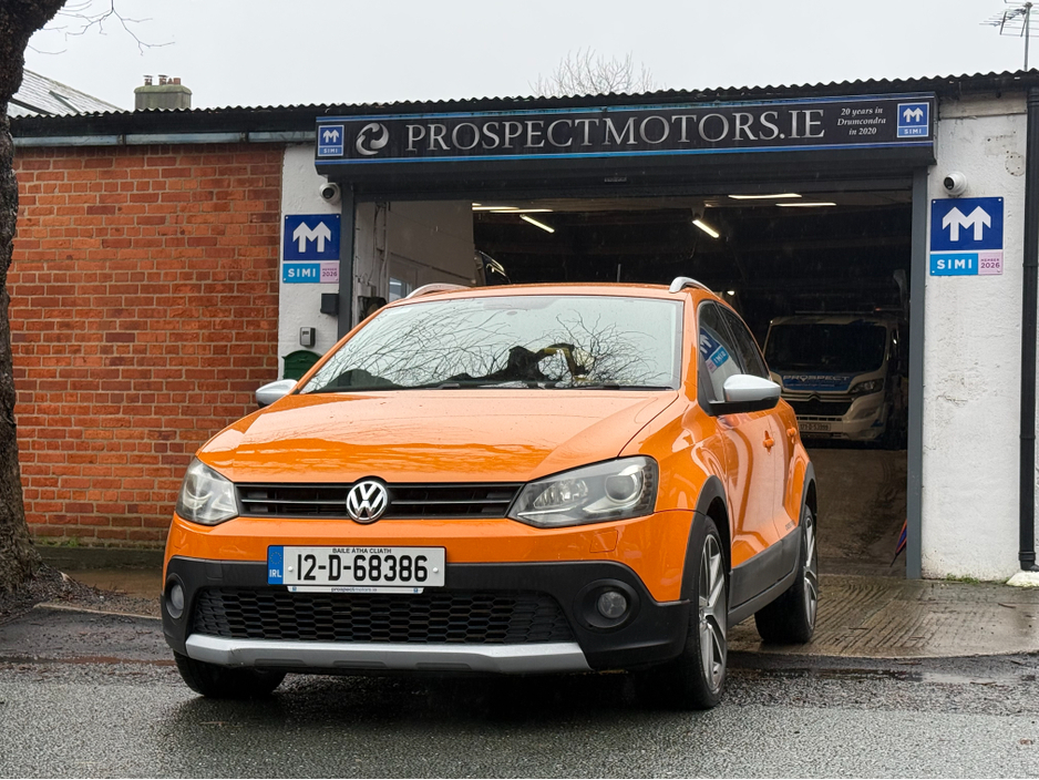 2012 Volkswagen Polo Cross, 1.2tsi Automatic, Only 91kms! New Nct 02/2027, Apple Car Play, Android Auto, Reversing Camera, Bluetooth, A/C, Sat Nav, Alloys, Ideal Starter Car, Finance Available, Service & Warranty, SIMI, €9,950