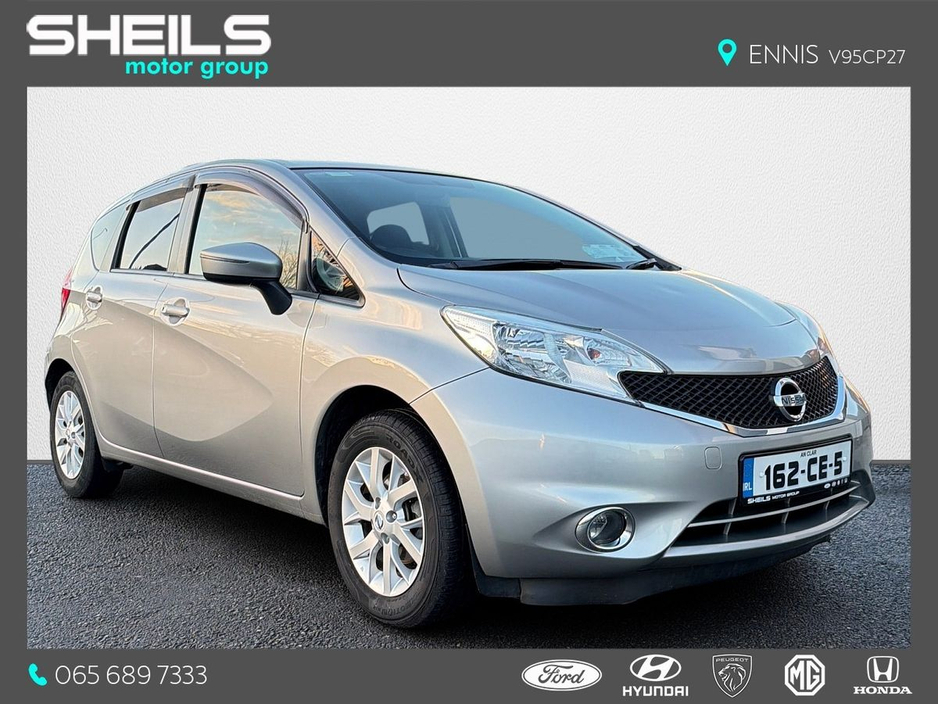 2016 Nissan Note 1.2 Petrol SV *Tiny Mileage* €10,950