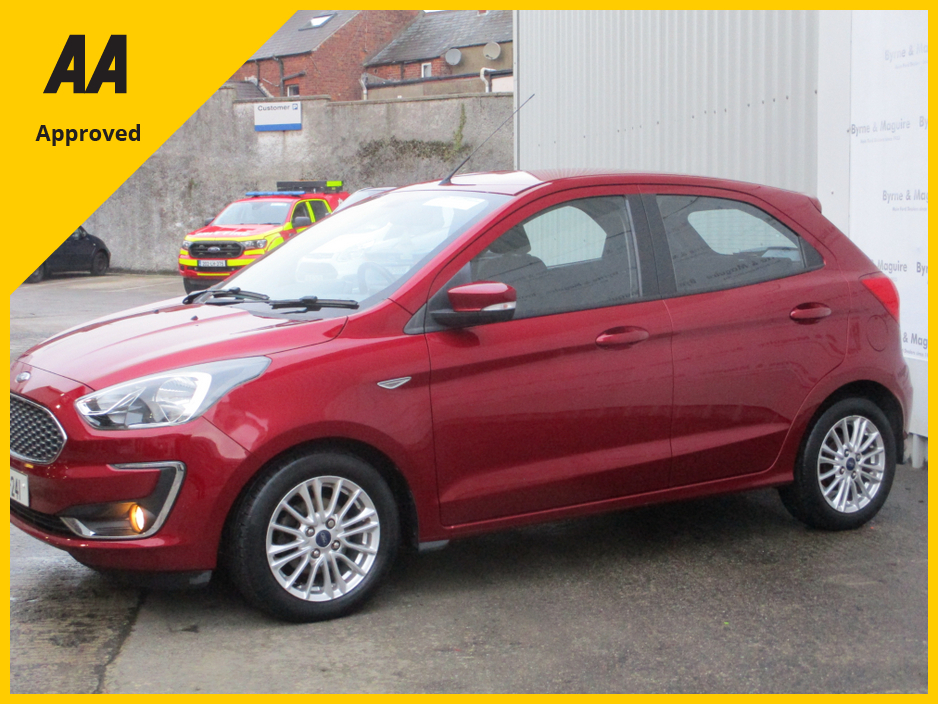 2019 Ford Ka + ZETEC 1.2 85PS M5 5DR LOW KMS.  FULL FORD SERVICE  HISTORY. 12 MONTHS WARRANTY AND 12 MONTHS AA COVER !! €14,950