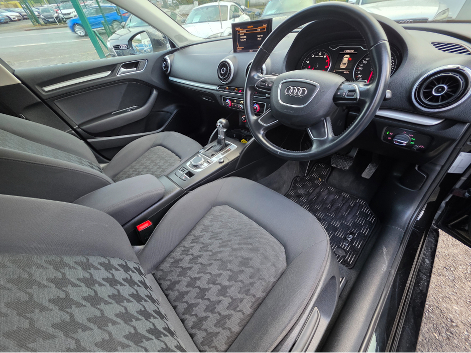 2015 Audi A3 Saloon 1.4 TFSI AUTOMATIC - SALOON  - REV CAMERA - PARKING SENSORS - ALLOYS - LOW TAX BAND LOW MILEAGE €15,750
