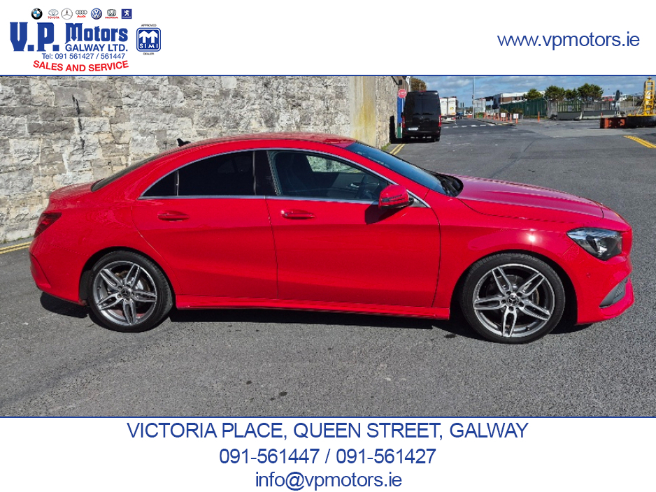 2017 Mercedes-Benz CLA Class AMG SPORT LINE,HALF LEATHER,LOW KM, AUTOMATIC €19,500
