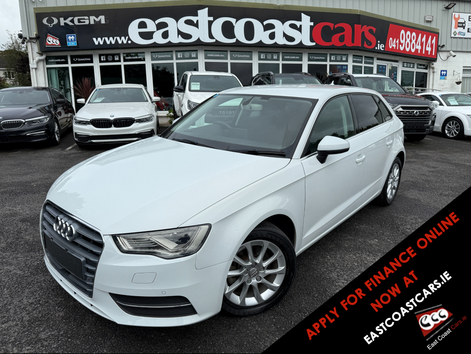 2016 Audi A3 1.4 TFSI PRIVACY GLASS REV CAMERA BLUETOOTH -LOW TAX BAND €15,450