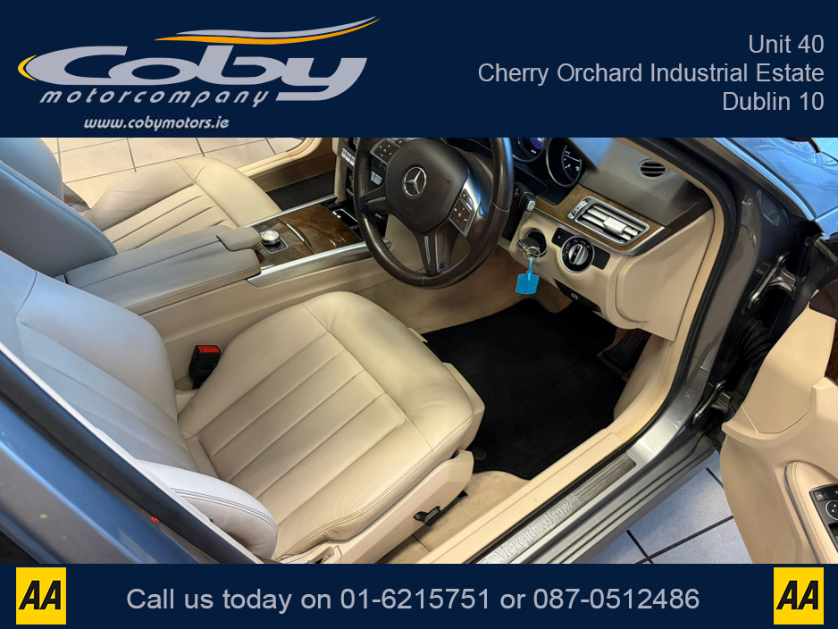 2015 Mercedes-Benz E Class 200 BLUETEC ELEGANCE 4DR AUTO. NCT, Full Leather, Alloy Wheels, Hands Free, Heated Seats, Dual Climate Control, Cruise Control, MFSW, Paddle Shift, Parking Sensors & more. €15,950