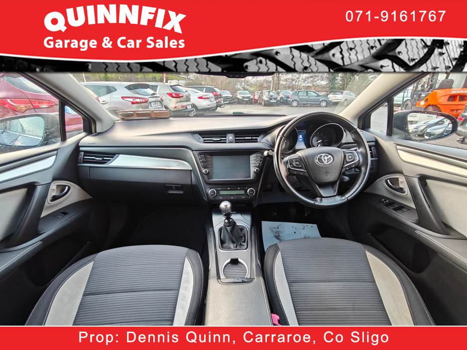 2016 Toyota Avensis 2.0 D-4D BUSINESS ED. 1 OVERMOUNT 141BHP 5DR €7,995