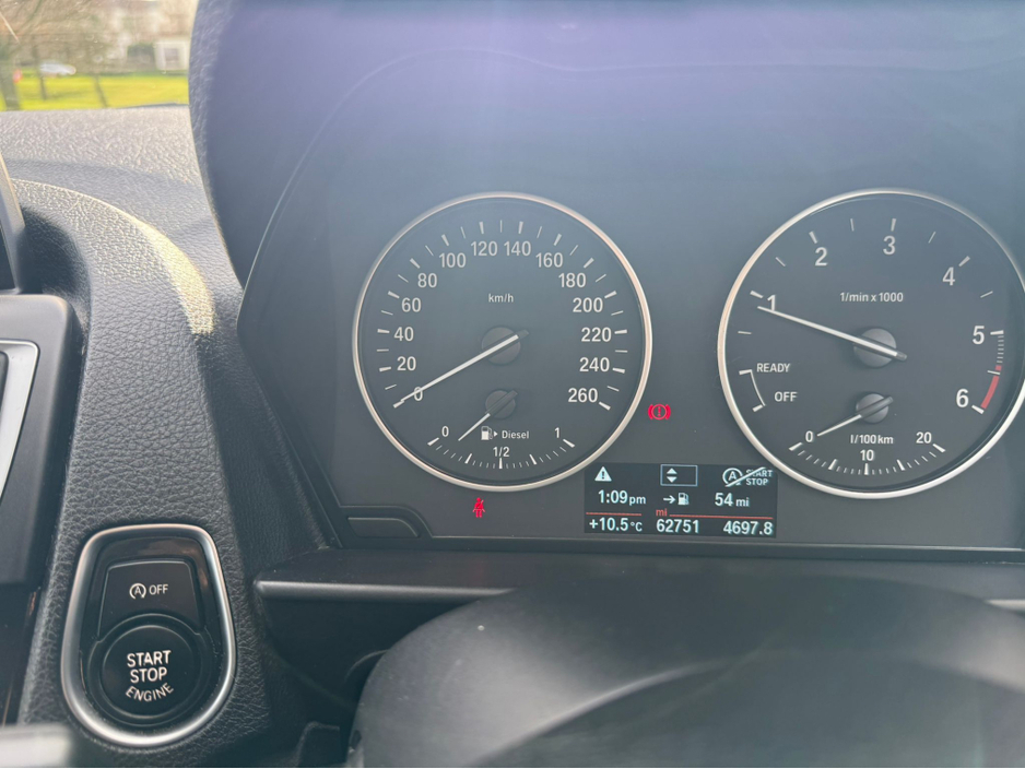 2017 BMW 1 Series 2.0 DIESEL MANUAL LOW MILEAGE €14,950