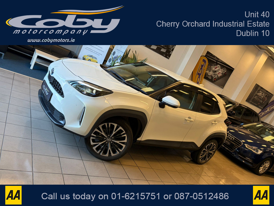 2020 Toyota Yaris Cross 1.5 Hybrid5DR Auto. 1 Owner Only 57km, New NCT, Alloy Wheels, MFSW, Sat Nav, Reverse Camera, Full Electrics, Cruise Control, Climate Control, Mirror Link, BT, and more. €23,950