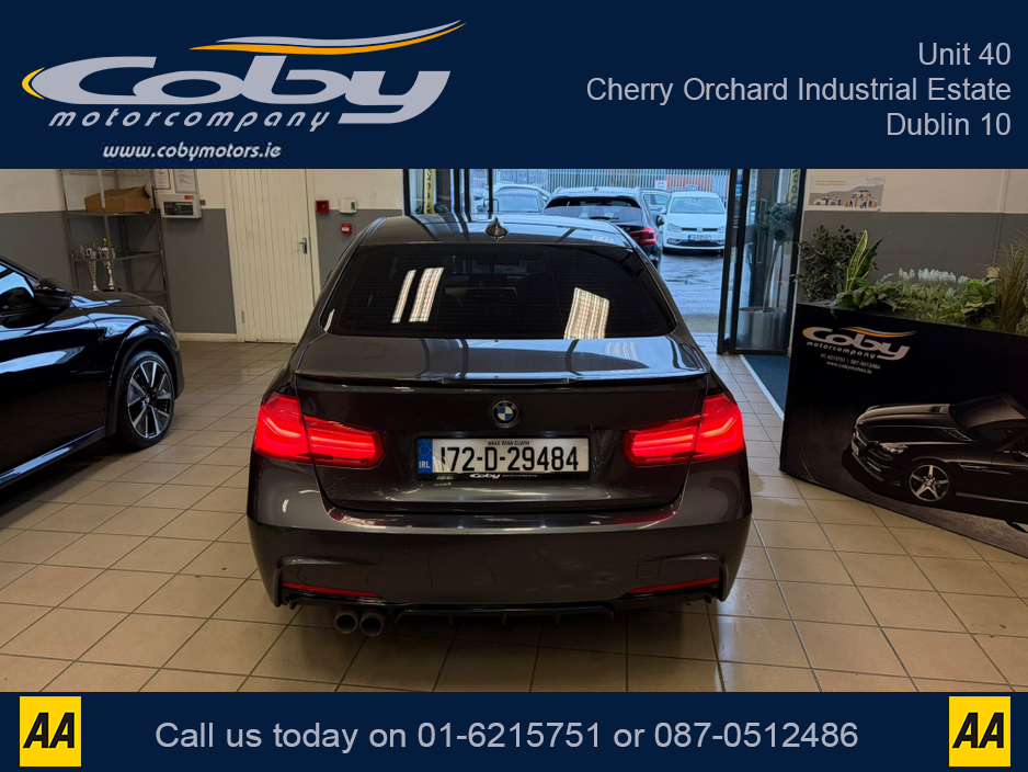 2017 BMW 3 Series 330 F30 E M Sport 4DR Auto. New NCT, Full Body Kit, 2Keys, Sat Nav, MFSW, Full Electrics, Cruise Control, Dual Climate Control, Mirror Link, Heated Seats, Parking Sensors, and more. €15,950