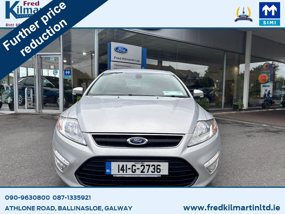 2014 Ford Mondeo ZETEC 2.0 TDCI 140PS M6 5DR 4DR €4,950