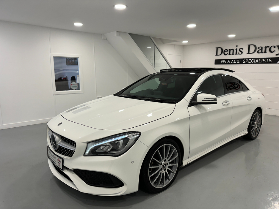 2018 Mercedes-Benz CLA Class (181) CLA AMG LINE 1.6 PAN ROOF LOW KMS FULL AMG SPEC WWW.DENISDARCYCARS.IE €24,950