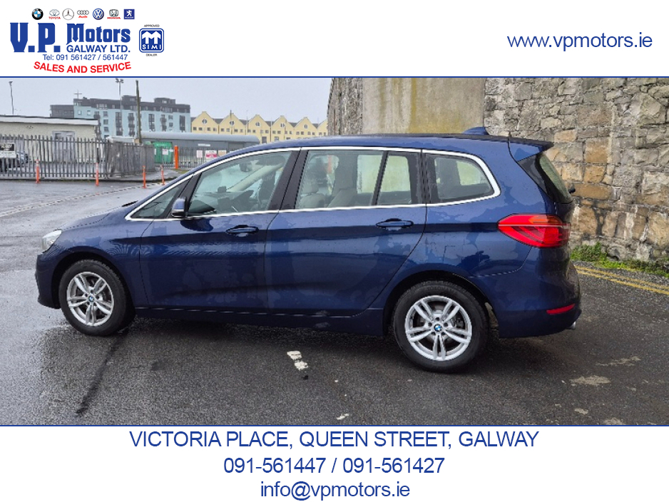 2019 BMW 2 Series Gran Tourer LUXURY EDITION, HUGH SPEC, AUTO, 1 OWNER. €22,850