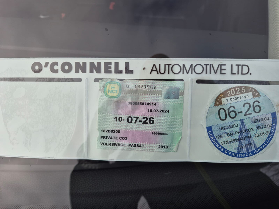 2018 Volkswagen Passat 1.4TSI 125HP Highline €14,999