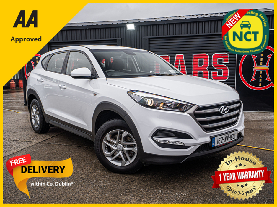 2016 Hyundai Tucson 162 Tucson 1.7d/New NCT/Low mls/1yr warranty €14,888