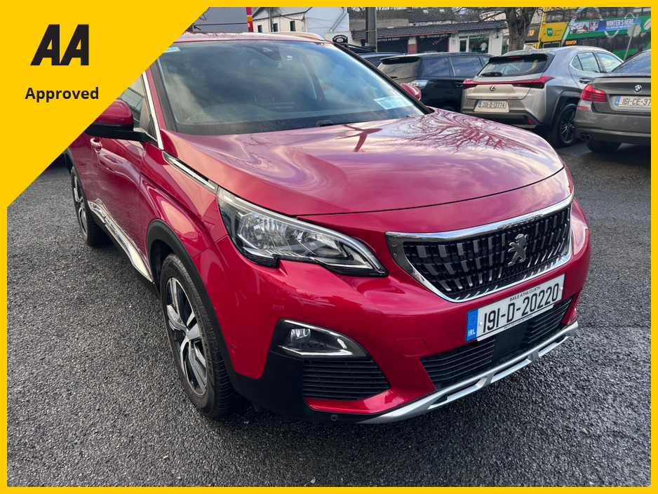 2019 Peugeot 3008 2019 PEUGEOT 3008 1.2 PETROL LOW KMS €16,950